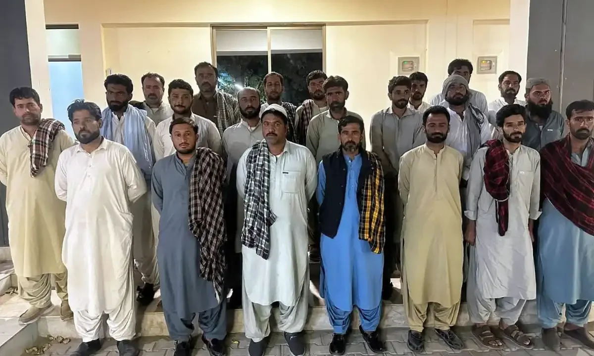 20 پولیس اہلکار