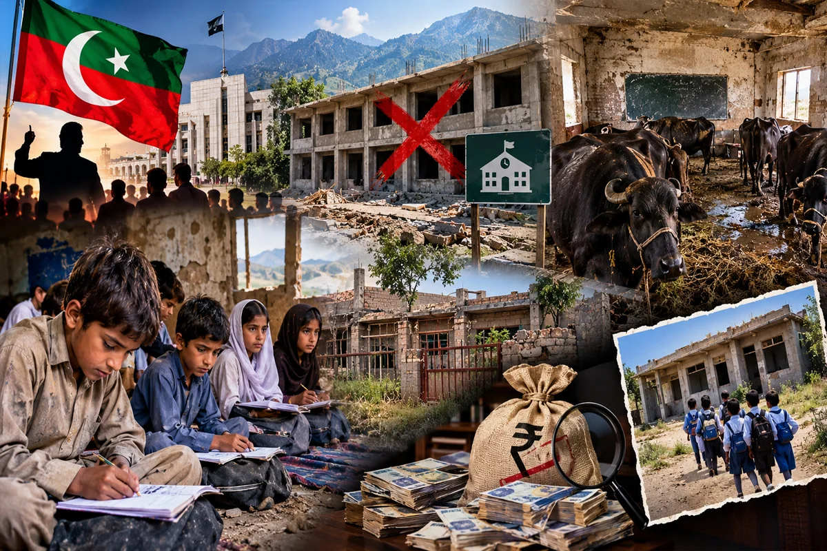 خیبرپختونخوا میں نامکمل اسکول