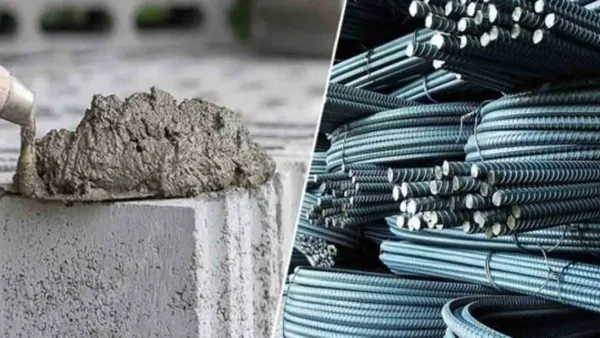 پاکستان میں سریے اور سیمنٹ کی قیمتیں