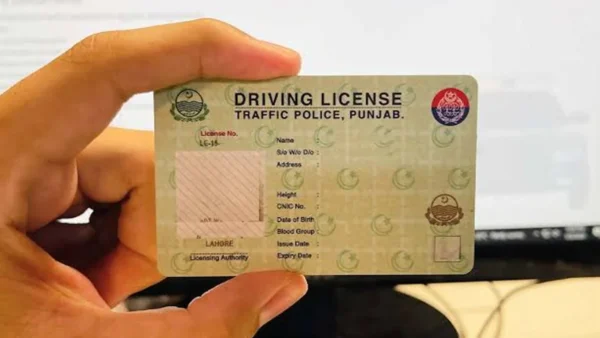 ڈرائیونگ لائسنس اسٹیٹس آن لائن چیک